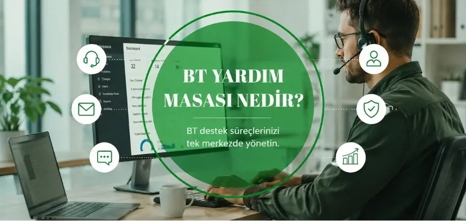 BT yardım masası nedir? Bilgi teknolojileri destek taleplerinin seviye yapısıyla yönetimi